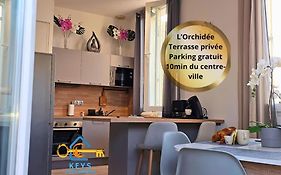 L'Orchidee, Proche De La Gare Avec Clim Et Terrasse